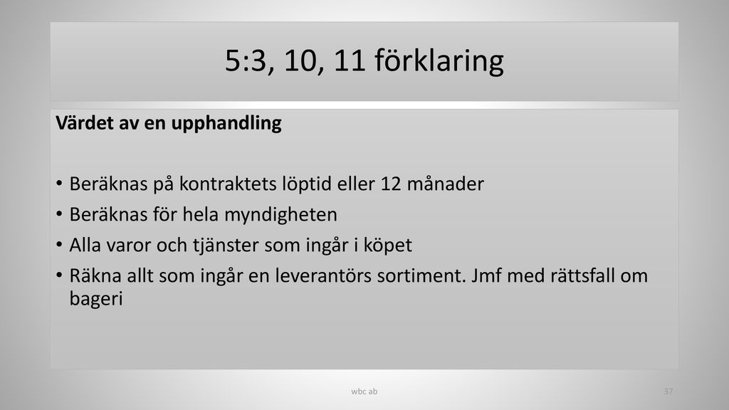 Lag 2016 1145 Om Offentlig Upphandling LOU Ppt Ladda Ner